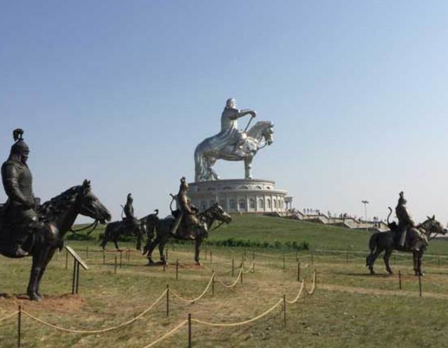 Dschingis Khan Reiterstandbild, Mongolei