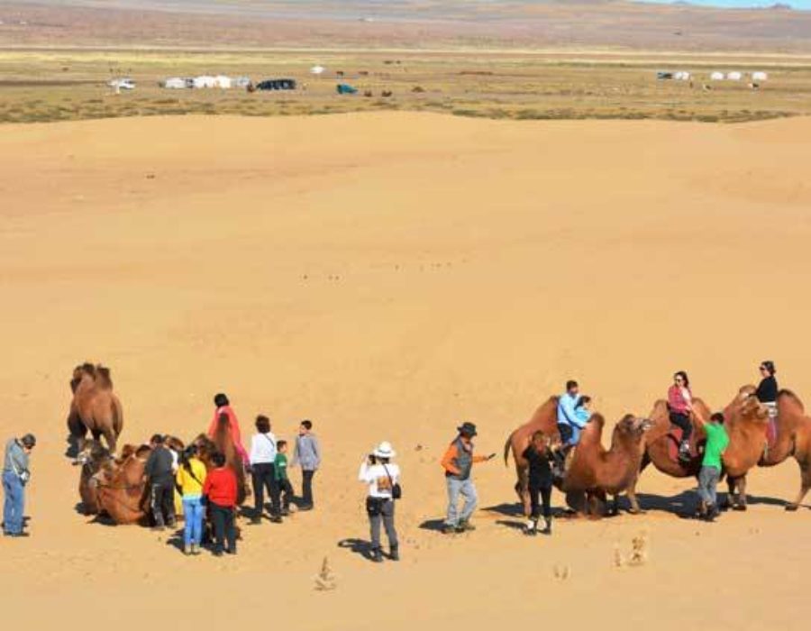 Elsen Tasarkhai Sanddünen, Mongolei