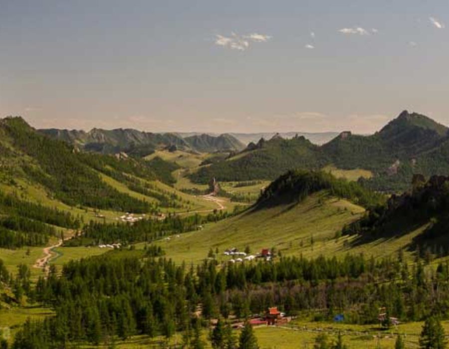 Der Gorchi-Tereldsch-Nationalpark, Mongolei