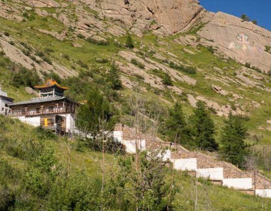 Aryapala Tempel im Mongolei