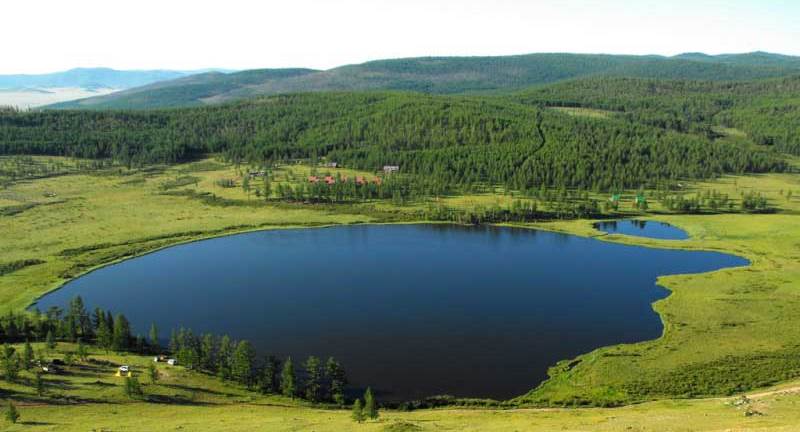 Die schönsten Seen in der Mongolei