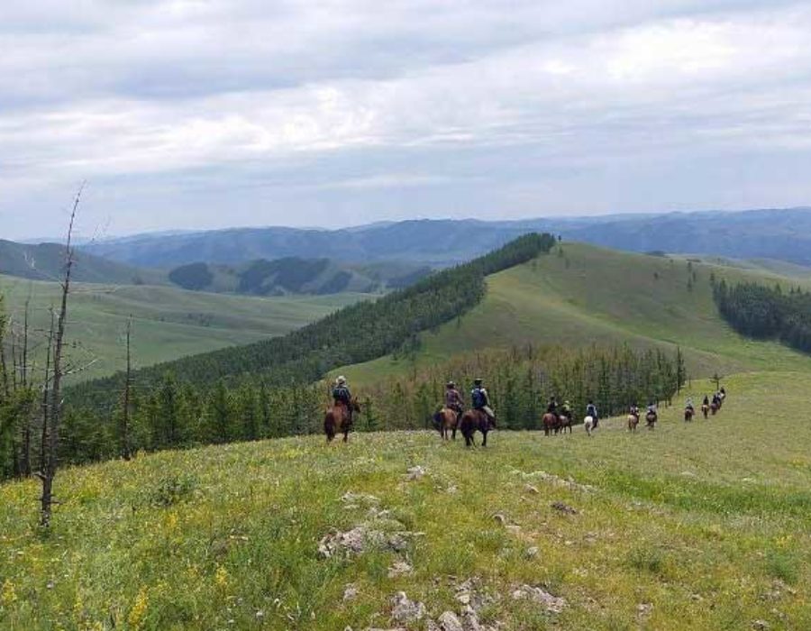 Abenteuerritte in der Terelj , Mongolei