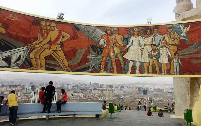 Zaisan Denkmal in Ulaanbaatar