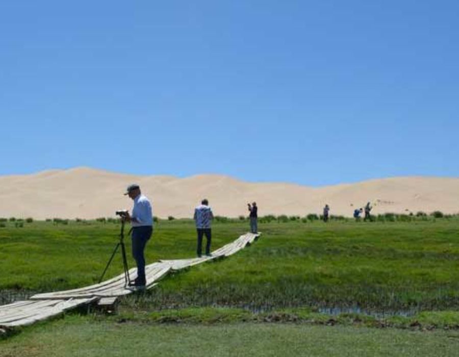 Khongoryn Els in Wüste Gobi