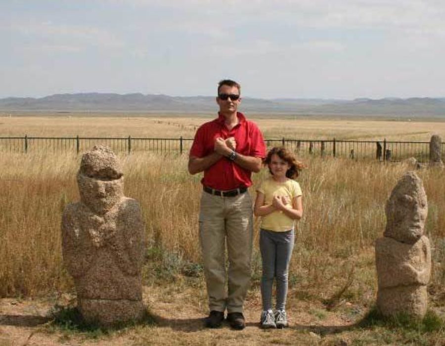 Ungut-Monumenten Hustai Nuruu Nationalpark