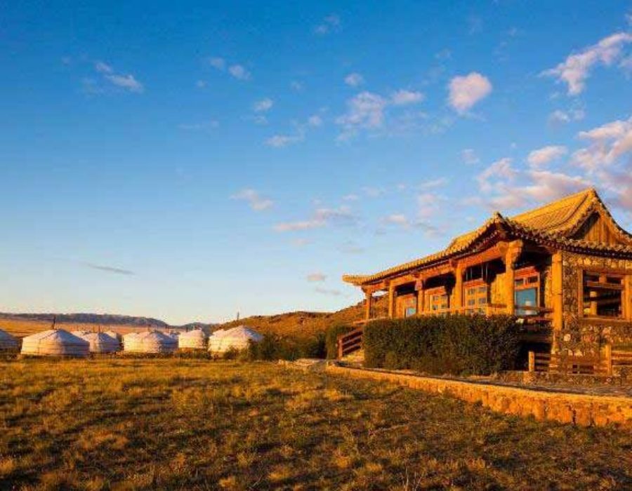 Three Camel Lodge in Mongolei