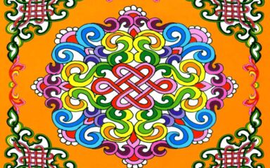 Mongolische Ornamenten