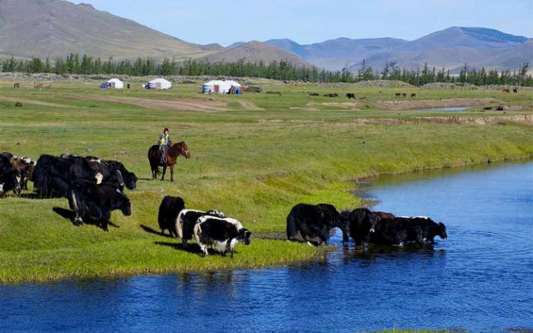 Mongolische Geographie