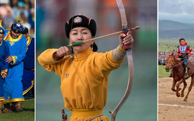 Das Naadam-Fest in der Mongolei